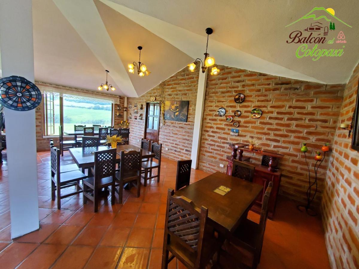 Balcon Al Cotopaxi Hosteria Sangolquí Buitenkant foto