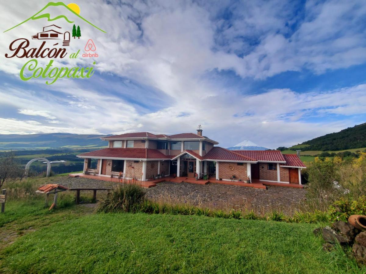 Balcon Al Cotopaxi Hosteria Sangolquí Buitenkant foto
