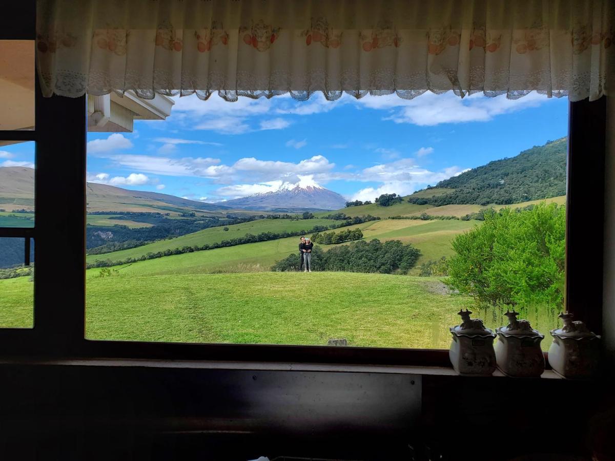 Balcon Al Cotopaxi Hosteria Sangolquí Buitenkant foto