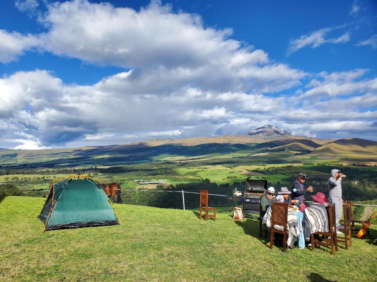 Balcon Al Cotopaxi Hosteria Sangolquí Buitenkant foto