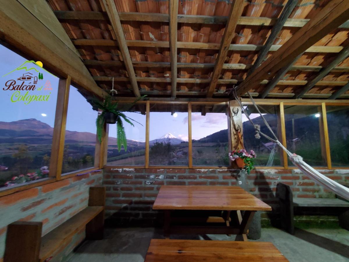 Balcon Al Cotopaxi Hosteria Sangolquí Buitenkant foto