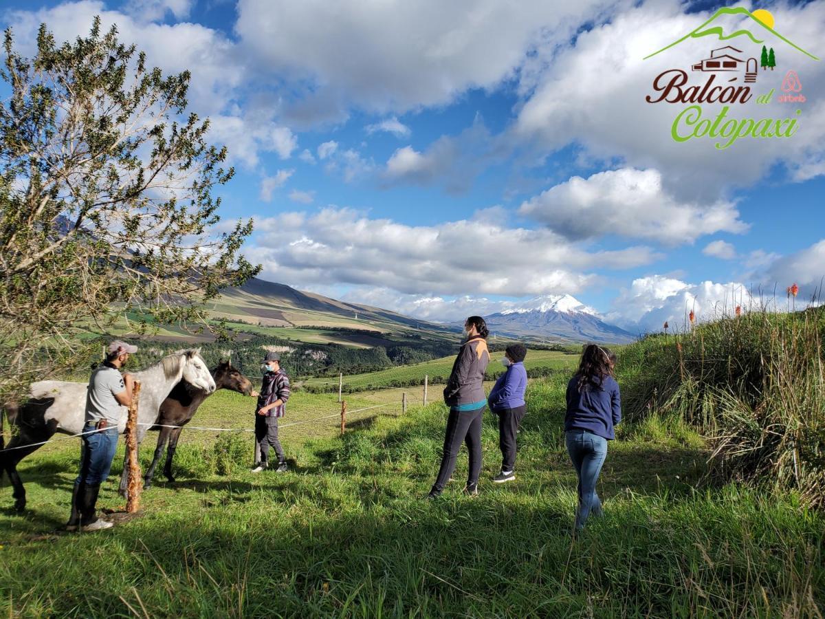 Balcon Al Cotopaxi Hosteria Sangolquí Buitenkant foto