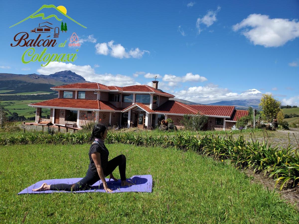 Balcon Al Cotopaxi Hosteria Sangolquí Buitenkant foto