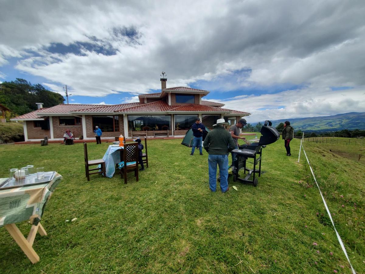 Balcon Al Cotopaxi Hosteria Sangolquí Buitenkant foto