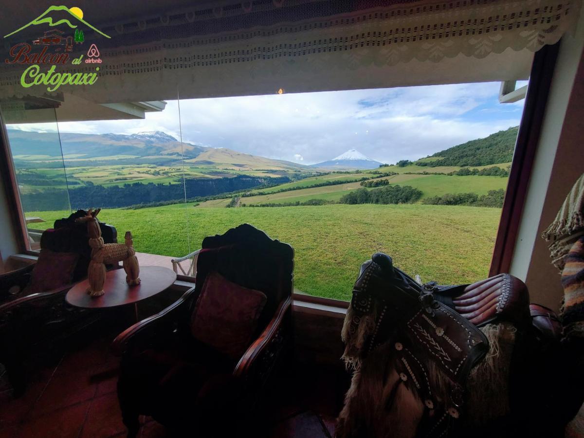 Balcon Al Cotopaxi Hosteria Sangolquí Buitenkant foto