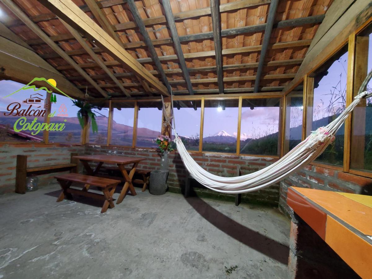 Balcon Al Cotopaxi Hosteria Sangolquí Buitenkant foto