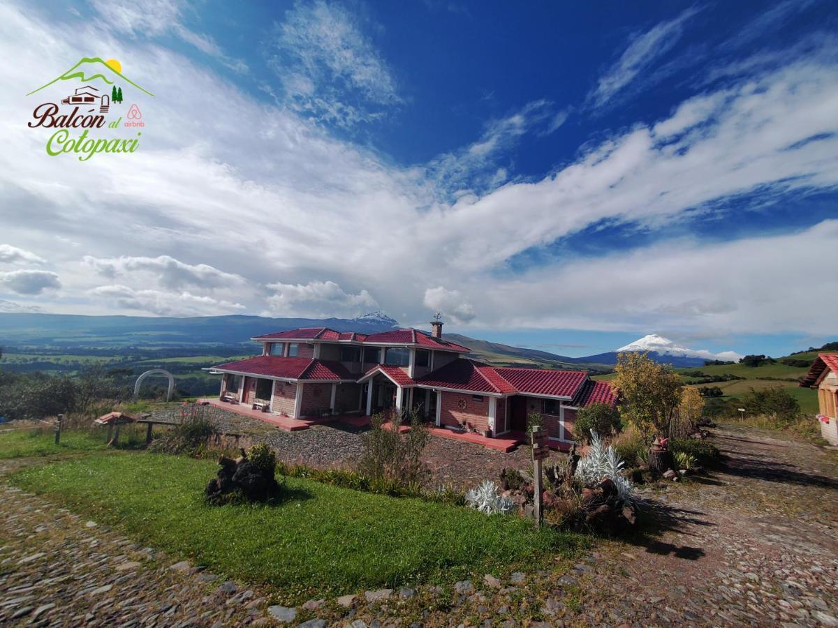 Balcon Al Cotopaxi Hosteria Sangolquí Buitenkant foto