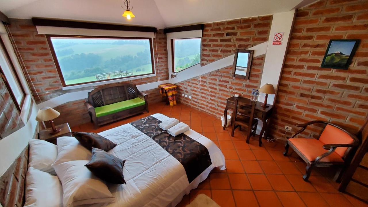 Balcon Al Cotopaxi Hosteria Sangolquí Buitenkant foto