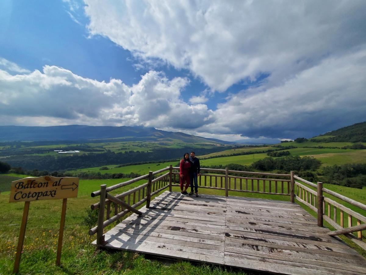 Balcon Al Cotopaxi Hosteria Sangolquí Buitenkant foto