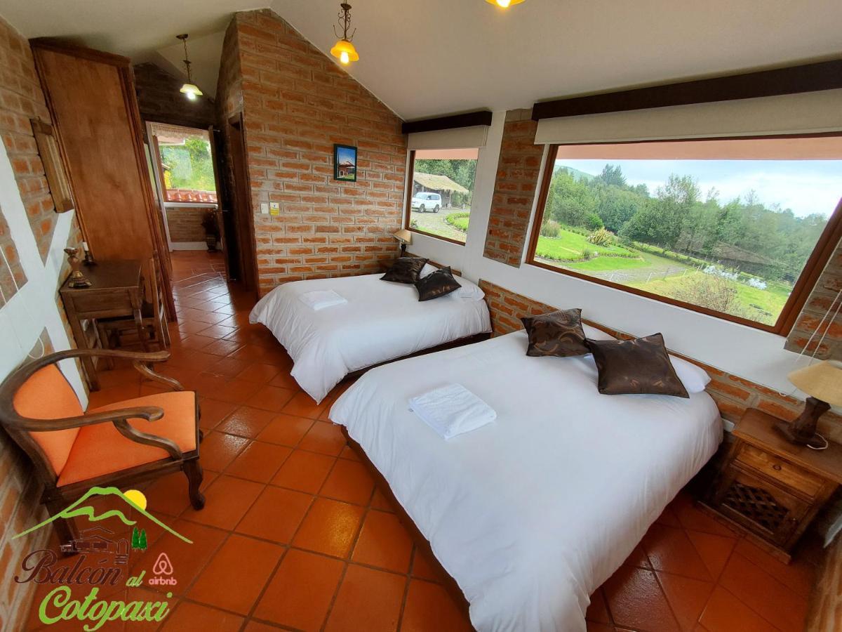 Balcon Al Cotopaxi Hosteria Sangolquí Buitenkant foto