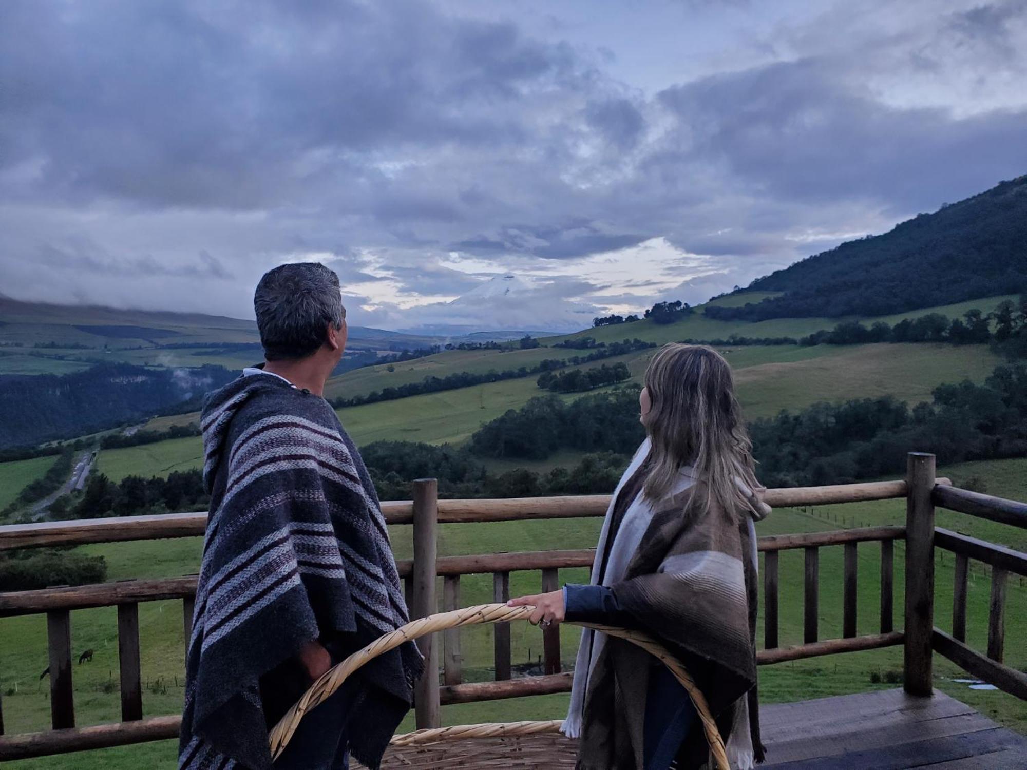 Balcon Al Cotopaxi Hosteria Sangolquí Buitenkant foto
