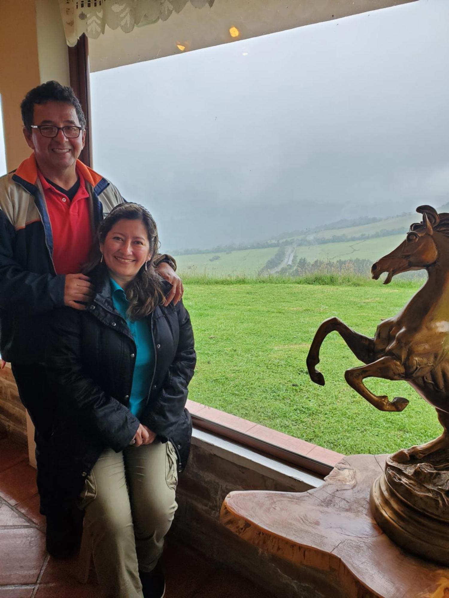 Balcon Al Cotopaxi Hosteria Sangolquí Buitenkant foto
